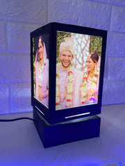 Lampix™ – Rotating Photo Lamp with Warm LED Glow