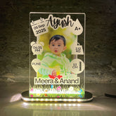 LittleGlow™ Baby LED Frame – Personalized Keepsake