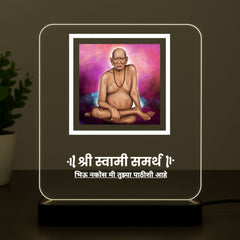 DivineGlow™ Shree Swami Samarth Lamp – USB Powered