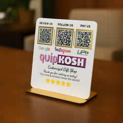 SmartStand™ Custom QR Code for Business