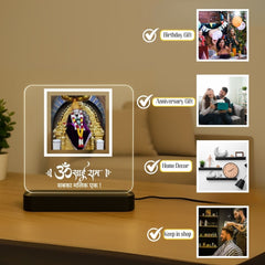 DivineGlow™ Shirdi Saibaba Lamp – USB Powered