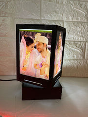Lampix™ – Rotating Photo Lamp with Warm LED Glow