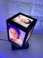 Lampix™ – Rotating Photo Lamp with Warm LED Glow