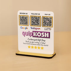 SmartStand™ Custom QR Code for Business