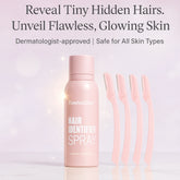 FlawlessGlow™ Hair Identifier Spray With 3 Razor Blades – Smooth, Radiant Skin