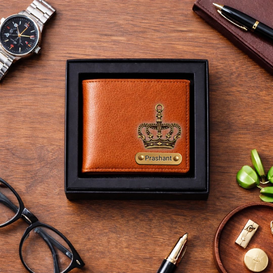 SignatureWallet™ Personalized Men’s Leather Wallet