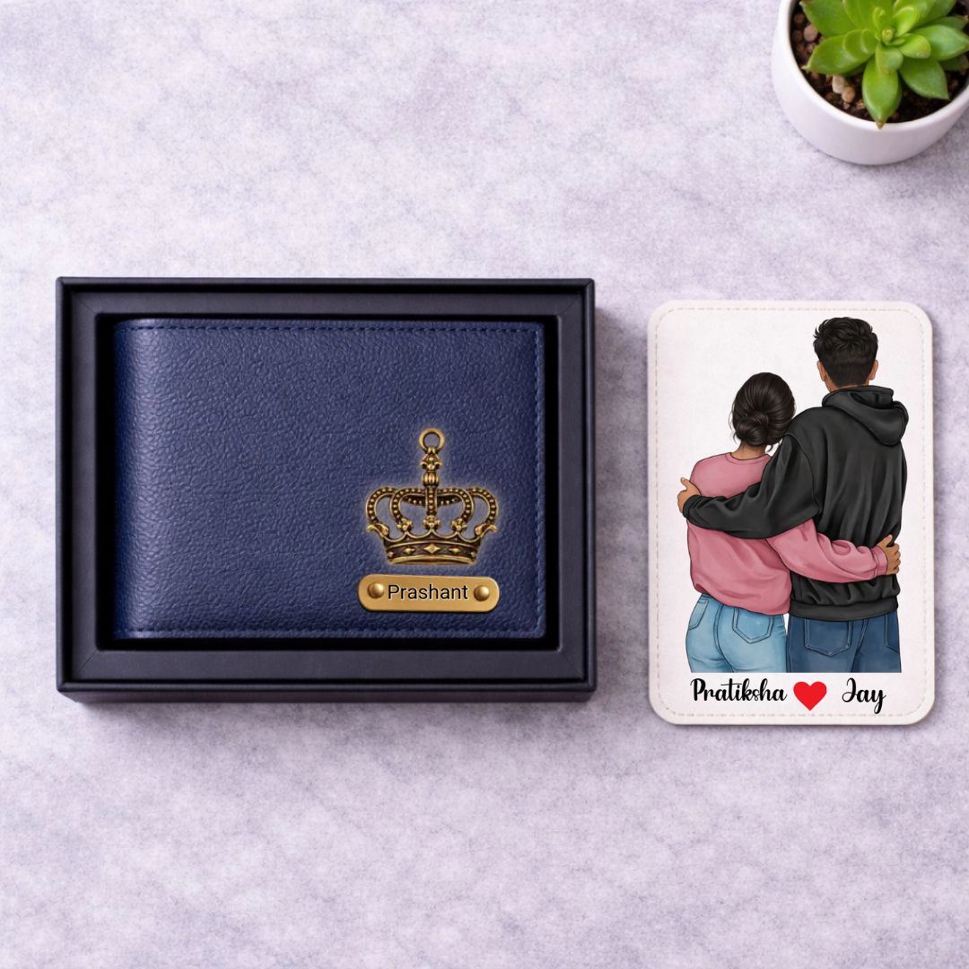 SignatureFold™ Personalized Men’s Wallet with Card