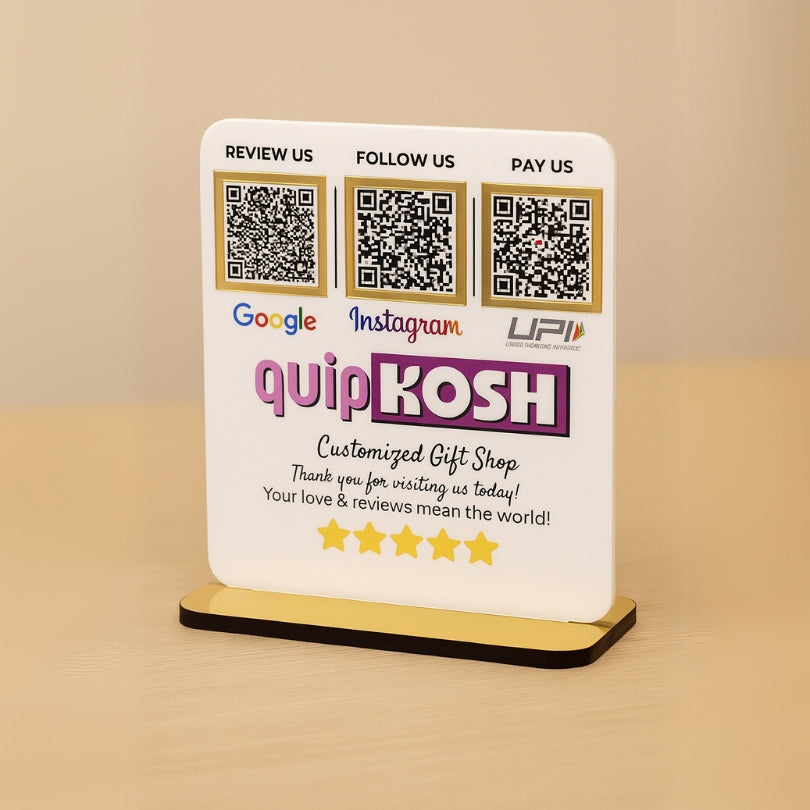 SmartStand™ Custom QR Code for Business