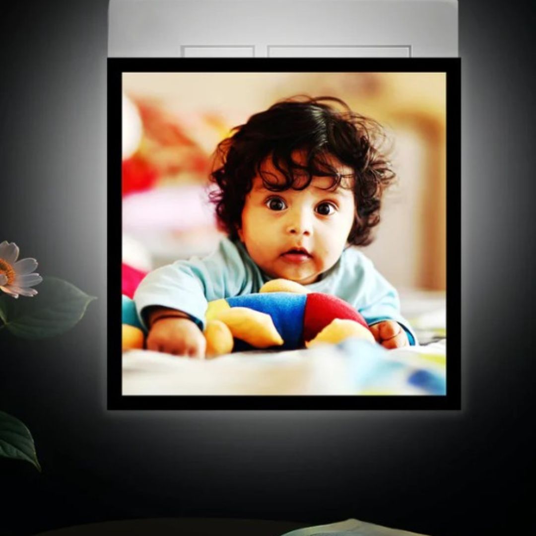 MemoryGlow™ Personalized LED Photo Night Lamp