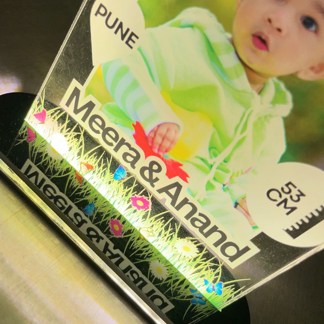 LittleGlow™ Baby LED Frame – Personalized Keepsake