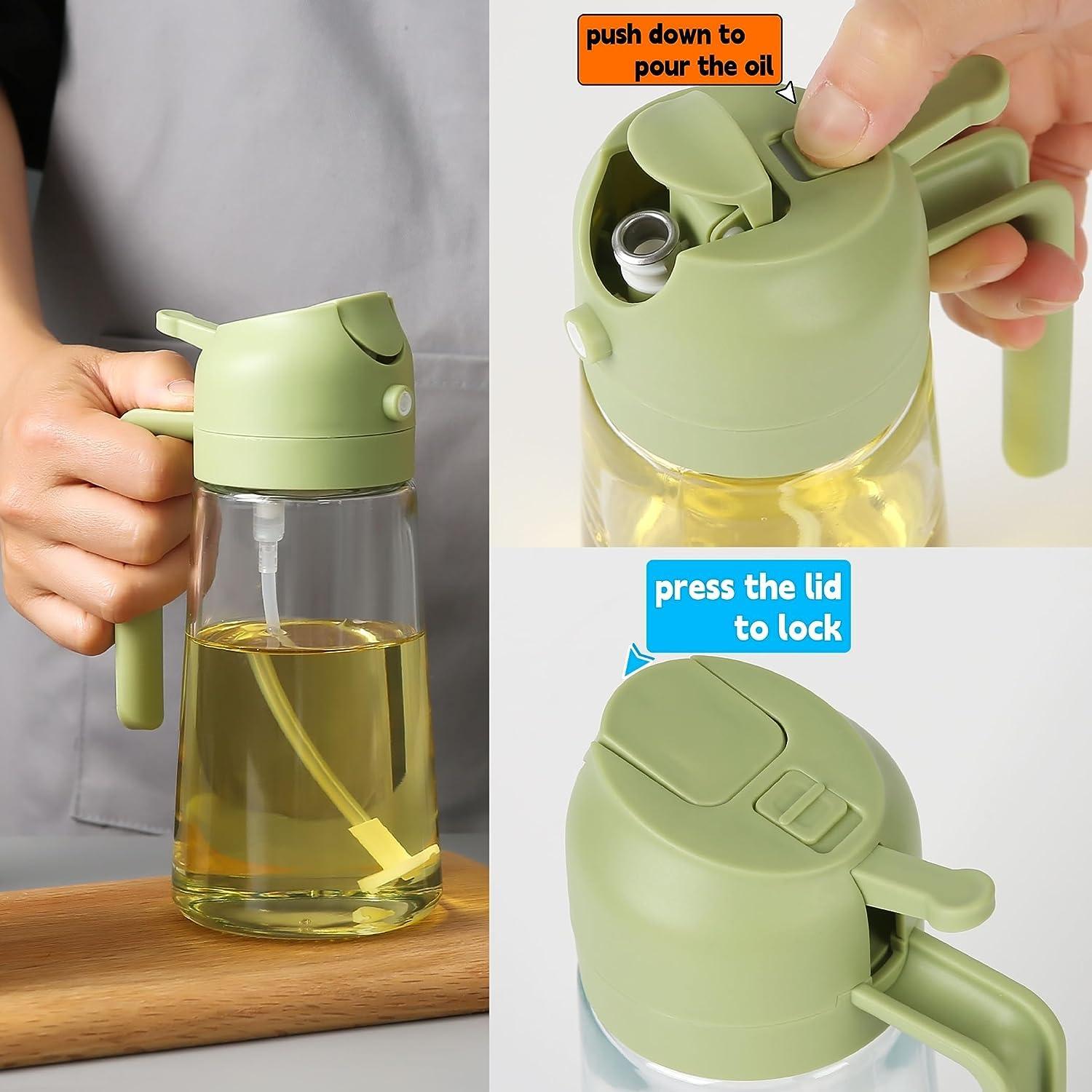 SprayPour™ 2 in 1 Glass Oil Sprayer & Dispenser