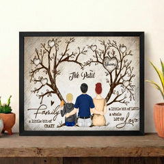 FamilyRoots™ - Personalised Family Tree Frame