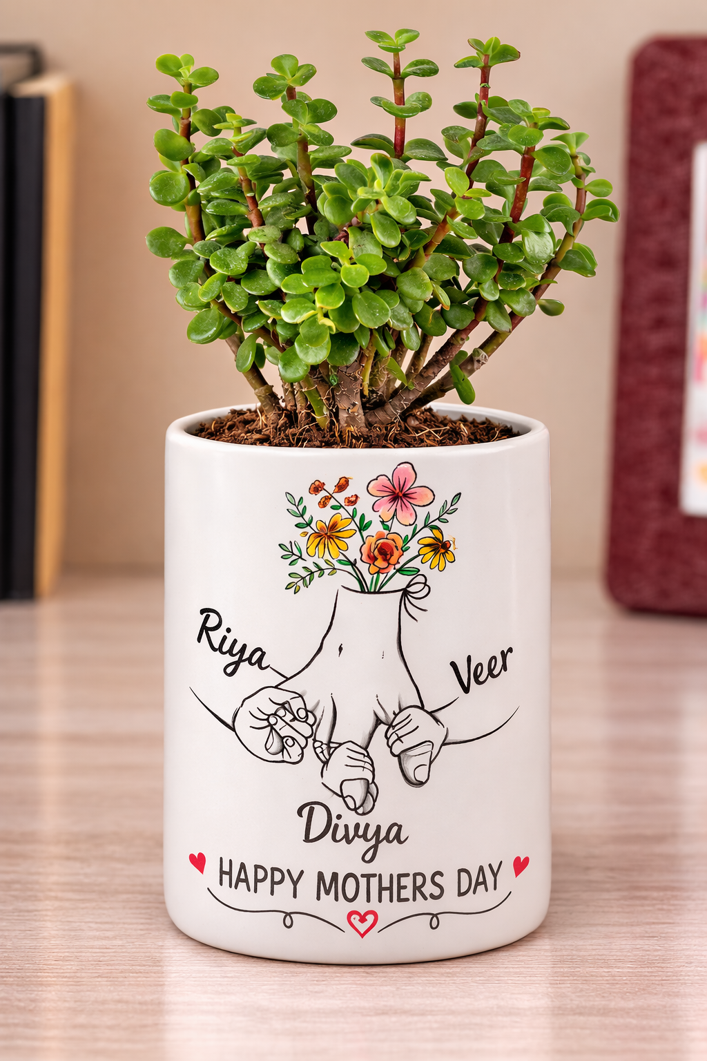 MomRoots Planter™ – Personalized Mother’s Day Plant Gift
