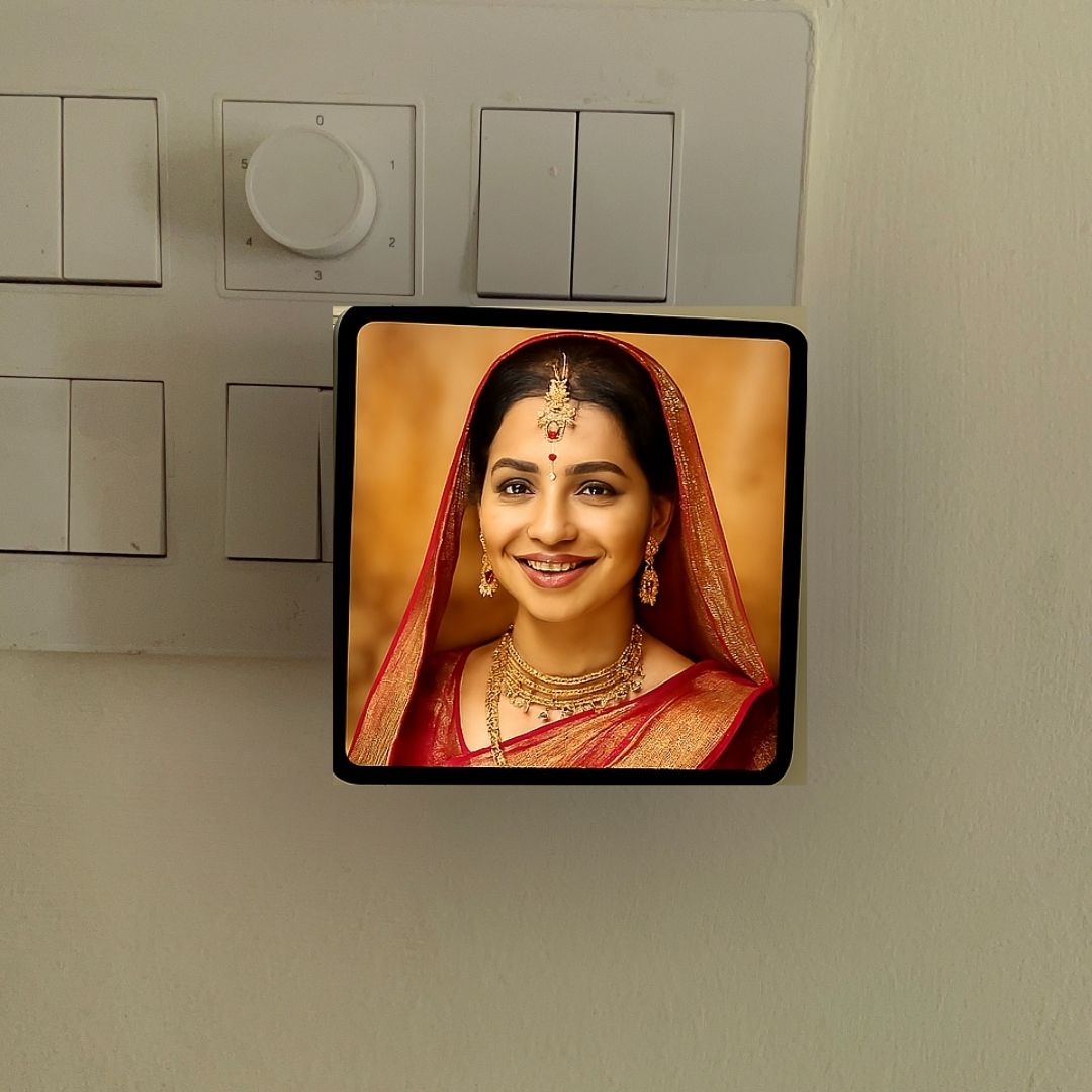 MemoryGlow™ Personalized LED Photo Night Lamp