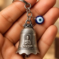 Guardian Bell with Evil Eye Charm For Bike Or Car