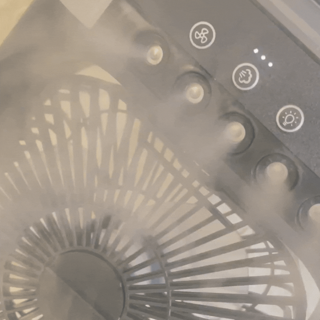 Aqua Cooler™ Portable Mist Fan, Mini Evaporative Air Cooler, Portable Air Conditioner Fan, Desk Fan